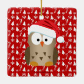 kerstboomwortel Aangepaste Kinderen/Baby/eerste fo Keramisch Ornament (Achterkant)