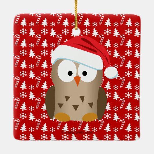 kerstboomwortel Aangepaste Kinderen/Baby/eerste fo Keramisch Ornament (Achterkant)