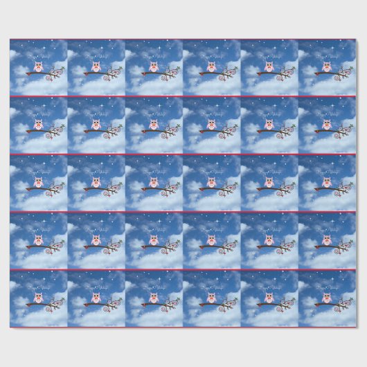 kerstboomwortel met schattig en kleurrijk vakantie cadeaupapier (Vlak)