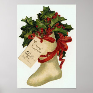 kerstboot poster