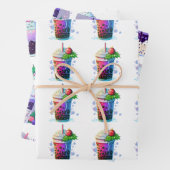 kerstborreltheezakpapier inpakpapier vel (In situ)