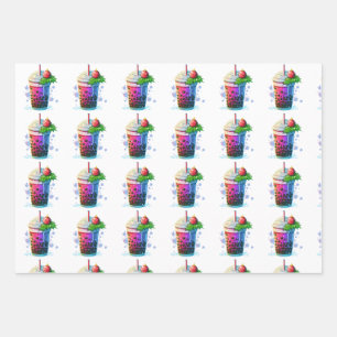 kerstborreltheezakpapier inpakpapier vel