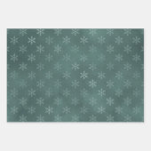 Kerstbos Cabins Rustic Holiday Inpakpapier Vel (Voorkant 2)