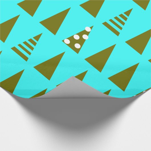 Kerstbos Cadeaupapier (Hoek)