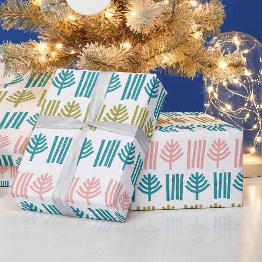 Kerstbos Cadeaupapier (Feestdagen)