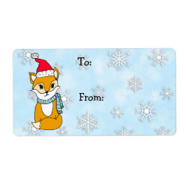 Kerstbos Fox van en naar Etiket