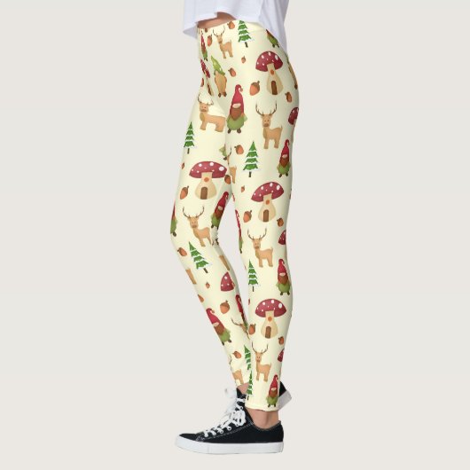kerstbos Gnome | FEESTDAGEN Leggings (Links)