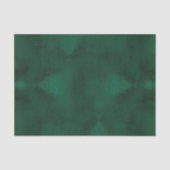 Kerstbos Groene Elegant Eenvoudige Waterverf Tissuepapier (Voorkant)