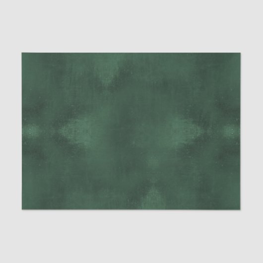 Kerstbos Groene Elegant Eenvoudige Waterverf Tissuepapier (Voorkant)