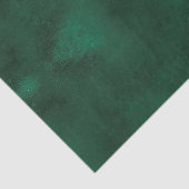 Kerstbos Groene Elegant Eenvoudige Waterverf Tissuepapier (Detail)