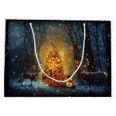 Kerstbos. Groot Cadeauzakje (Achterkant)