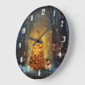 Kerstbos. Grote Klok (Hoek)