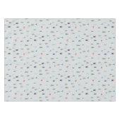 Kerstbos met cadeaus, bomen en sneeuw tafelkleed (Voorkant (Horizontaal))