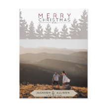 kerstbos | Pijnboom en fotokaart