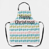 Kerstbos Schort (Voorkant)