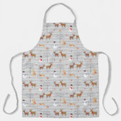 Kerstbos Schort (Voorkant)