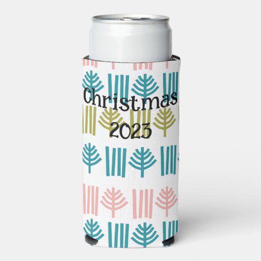 Kerstbos Seltzer Blikjeskoeler (Seltzer Voorkant)