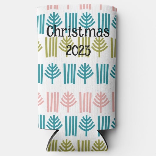 Kerstbos Seltzer Blikjeskoeler (Voorkant)