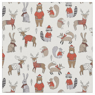 kerstbos stof
