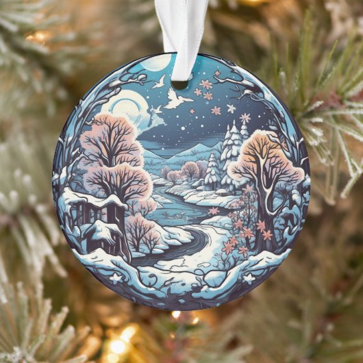Kerstbos Wonderland hangend ornament (Boom)
