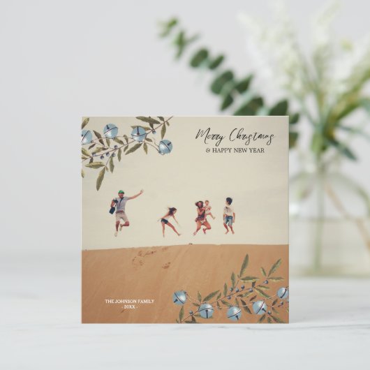 Kerstbotanische bells Holiday Foto (Staand voorkant)