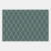 Kerstbotanische bessen Land Inpakpapier Vel (Voorkant 2)