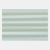 Kerstbotanische bladeren en bessen Waterverf Inpakpapier Vel (Voorkant 2)