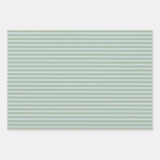 Kerstbotanische bladeren en bessen Waterverf Inpakpapier Vel (Voorkant 2)