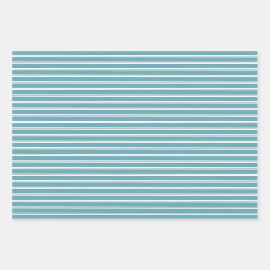 Kerstbotanische bladeren en Zeeen Waterverf Inpakpapier Vel (Voorkant 2)