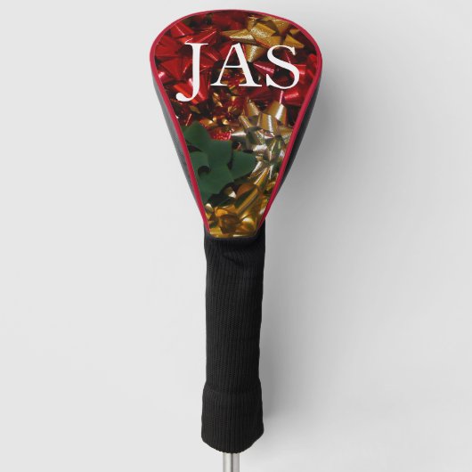 Kerstboten Colorful Festive Holiday Golfheadcover (Voorkant)
