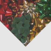 Kerstboten Colorful Festive Holiday Tissuepapier (Detail)