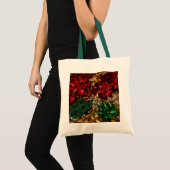 Kerstboten Colorful Festive Holiday Tote Bag (Voorkant (product))