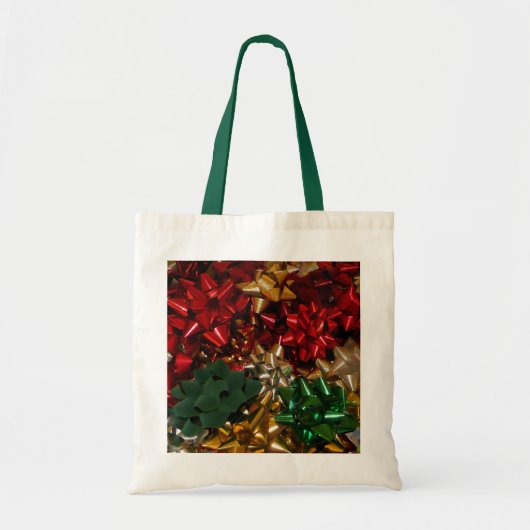 Kerstboten Colorful Festive Holiday Tote Bag (Voorkant)