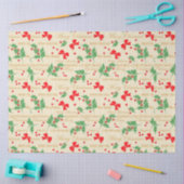 Kerstboten en Holly Tissuepapier (Craft)