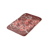 Kerstboten en -sterren met elegante en uisterstaar badmat (Gekanteld)