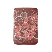 Kerstboten en -sterren met elegante en uisterstaar badmat (Voorkant Verticaal)