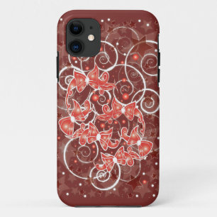 Kerstboten en -sterren met elegante en uisterstaar Case-Mate iPhone case
