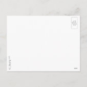 Kerstboten en -sterren met elegante en uisterstaar feestdagenkaart (Achterkant)