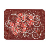 Kerstboten en -sterren met elegante en uisterstaar magneet (Horizontaal)