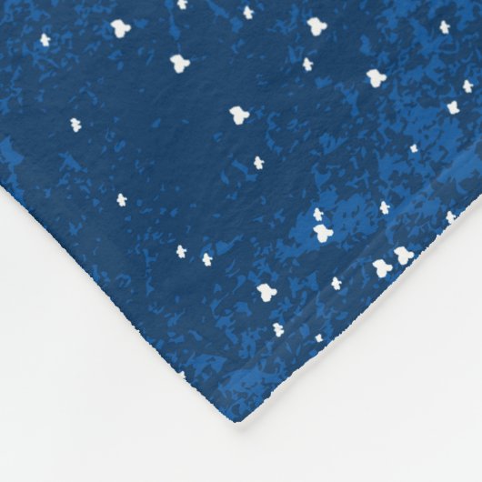 Kerstboten Fleece Deken (Hoek)