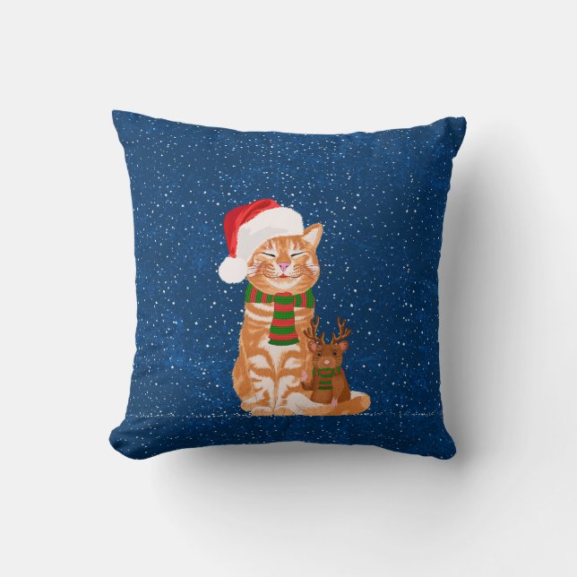 Kerstboten Kussen (Voorkant)