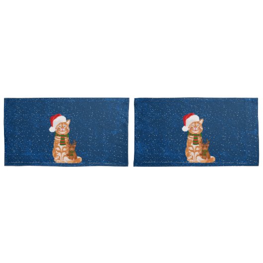 Kerstboten Kussensloop (Voorkant-Set)