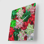 Kerstboten Vierkante Klok (Hoek)