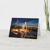 Kerstboten, vrolijk kerstfeest feestdagen kaart (Voorkant)