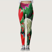 KerstBouquet Leggings (Voorkant)