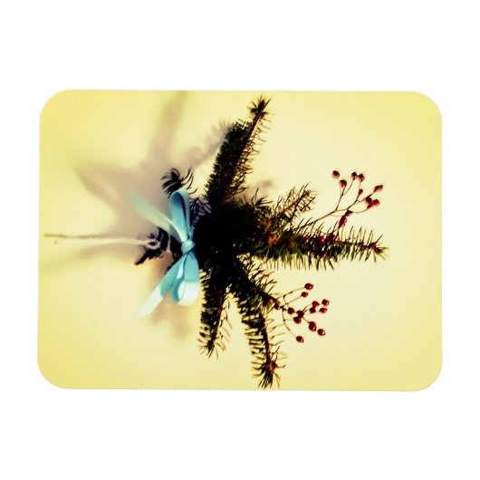 KerstBouquet Magneet (Horizontaal)