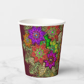 KerstBouquet Papieren Bekers (Voorkant)