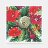 KerstBouquet Servet (Voorkant)