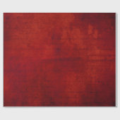 KerstBourgundy Red Typografie Damask Cadeaupapier (Vlak)