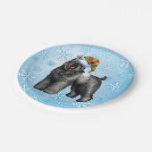 KerstBouvier Papieren Bordje (Gekanteld)